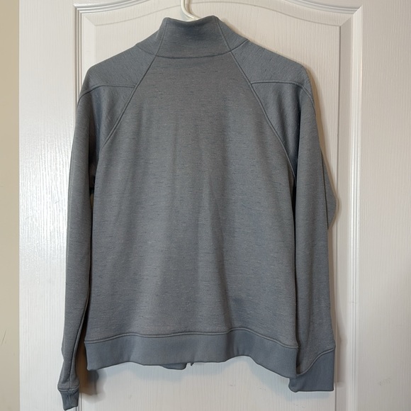 Under Armour UA Armour Fleece ColdGear Full Zip Jacket Gray Large - Picture 8 of 13